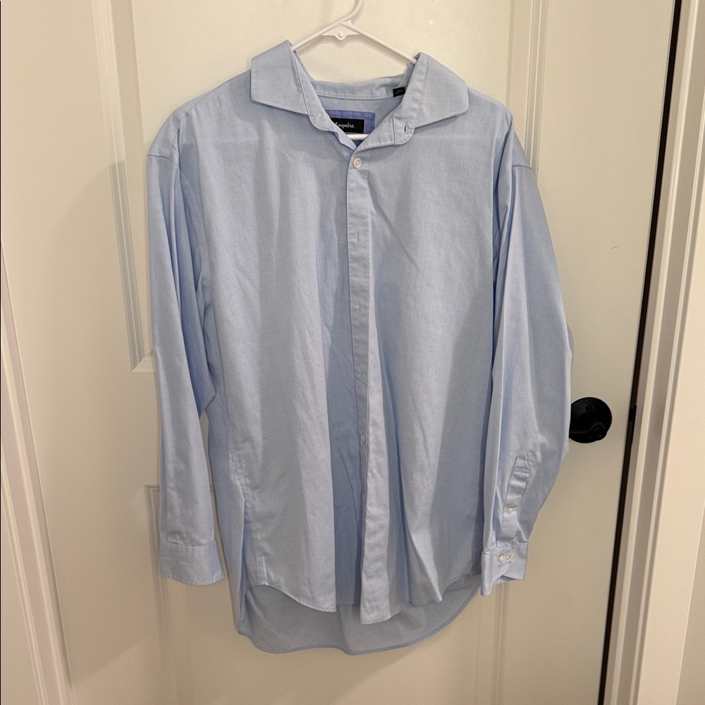 Classic Light Blue Men's Dress Shirt